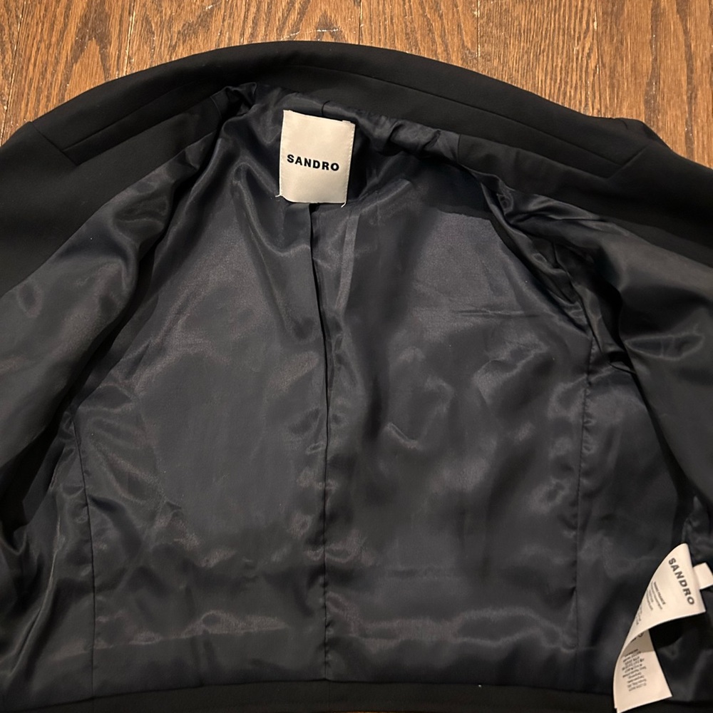 Sandro Black Jacket - Picture 5 of 10